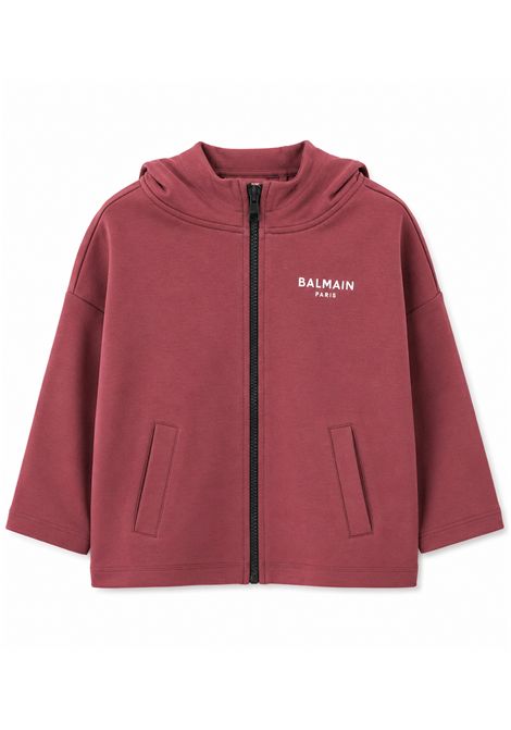 Felpa con logo BALMAIN KIDS | BZ4I70 Z3728530CE